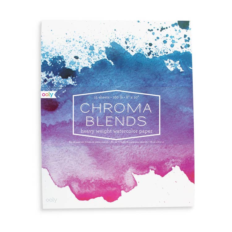 8x10 Chroma Blends Watercolor Pads - Pear and Simple